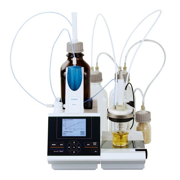 SI Analytics Titrator TitroLine® 7750 KF module with 10 ml exchangeable head